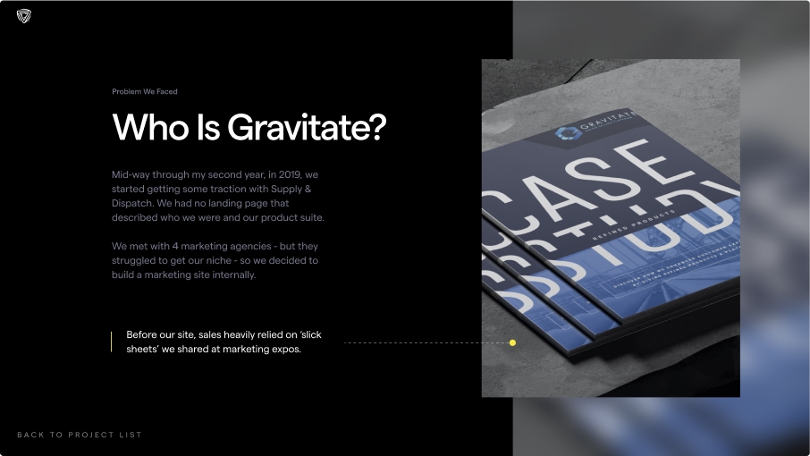 Start with your raw ideas